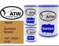Preview: Jaguar, Quartzite Metallic, 1AP / BAG / 2162: 500ml Lackdose + 500ml Klarlack + 250ml Härter - Set, von ATW Autoteile West.